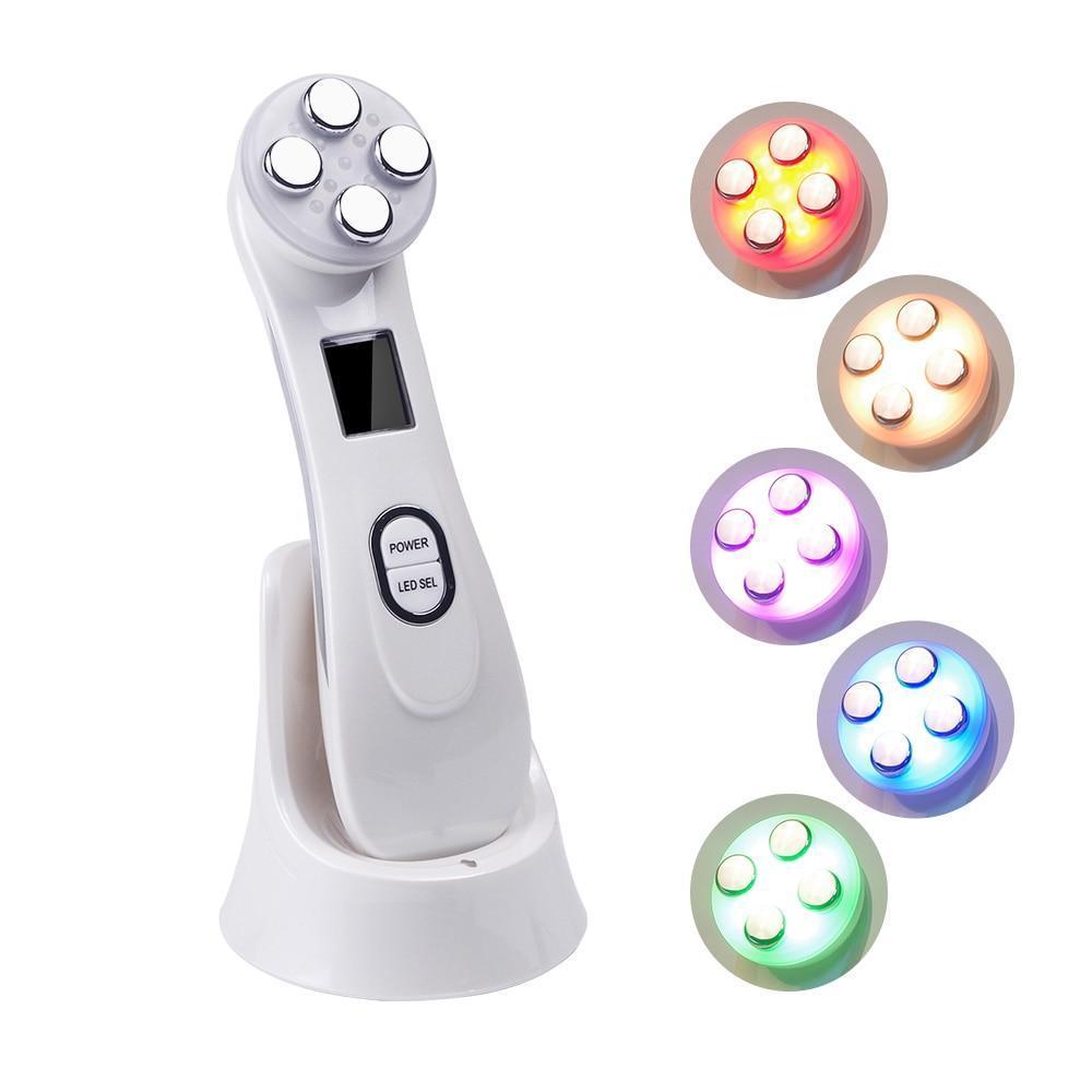 Aparelho Tratamento Fototerapia Facial Led - 5 em 1