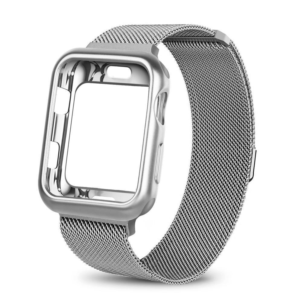 Pulseira com Case Milanese para Apple Watch 38/42mm